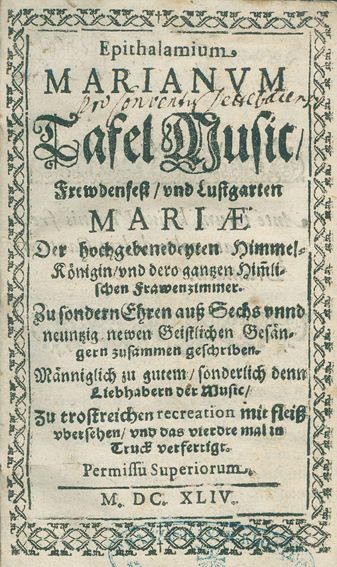 Große Abbildung Nr.1: 123-220 Khuen,J.: (Alte Drucke, Handschriften und Theologie)