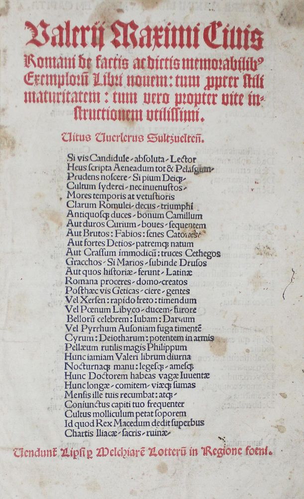 Große Abbildung Nr.12: 123-226 Lactantius,L.C.F.: (Alte Drucke, Handschriften und Theologie)