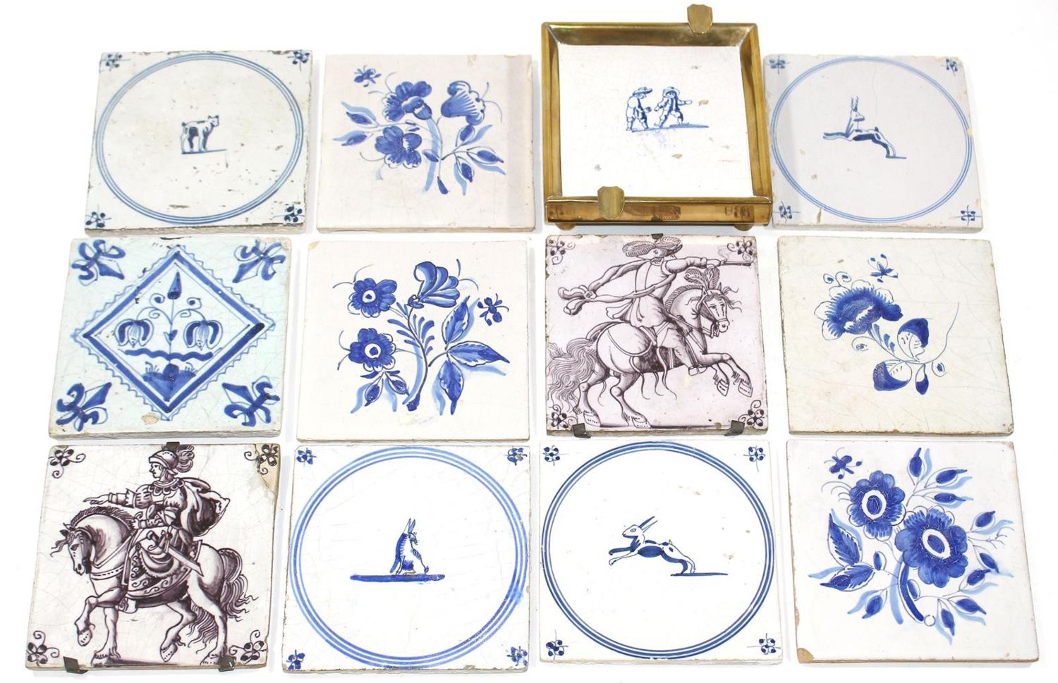 Große Abbildung Nr.1: 123-2267 Fliesen Delft 18.Jh.: (Porzellan u. Keramik)