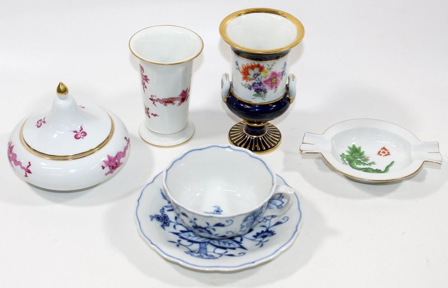 Große Abbildung Nr.1: 123-2276 Meissen Prunkvolle Sammlung: (Porzellan u. Keramik, Meissen)