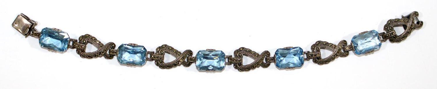 Große Abbildung Nr.1: 123-2302 Pforzheim Art Deco: (Schmuck, Armbänder)