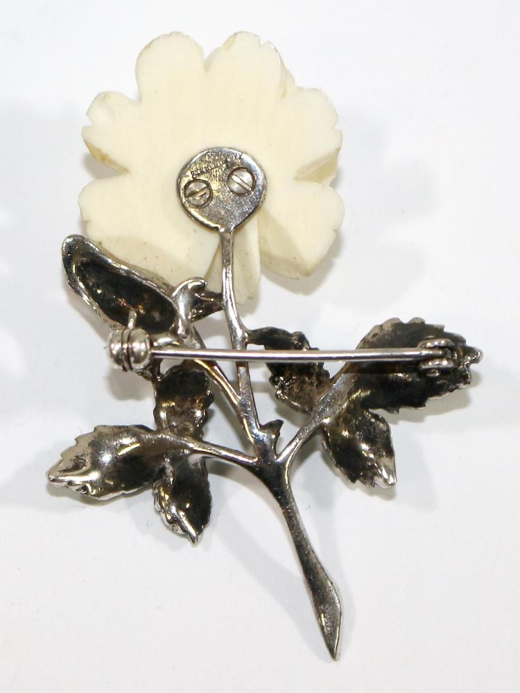 Große Abbildung Nr.2: 123-2309 Jugendstilbrosche: (Schmuck, Broschen)