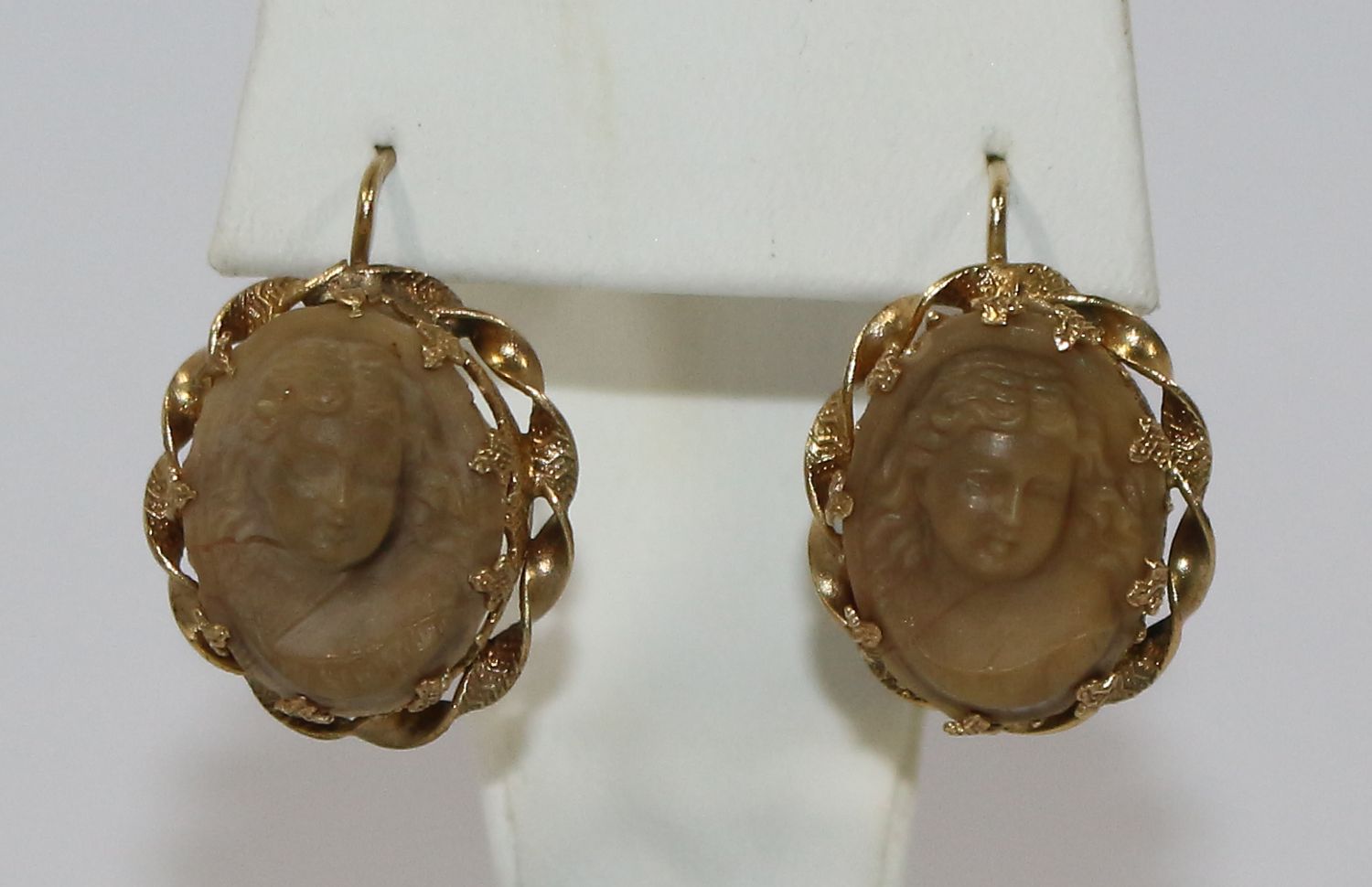 Große Abbildung Nr.2: 123-2313 Lava Kamee Brosche u.: (Schmuck, Broschen)