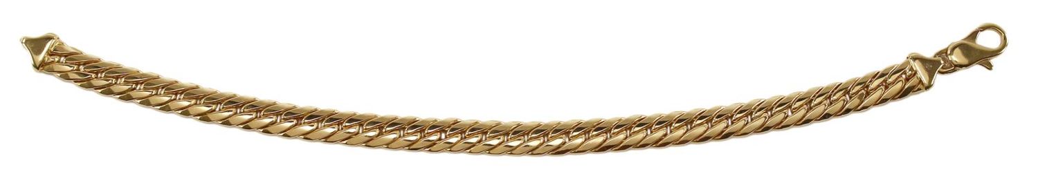 Große Abbildung Nr.1: 123-2342 Armband 585 GG: (Schmuck, DRC Pforzheim)