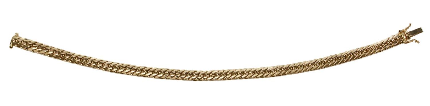 Große Abbildung Nr.1: 123-2343 Armband 585 GG: (Schmuck, DRC Pforzheim)