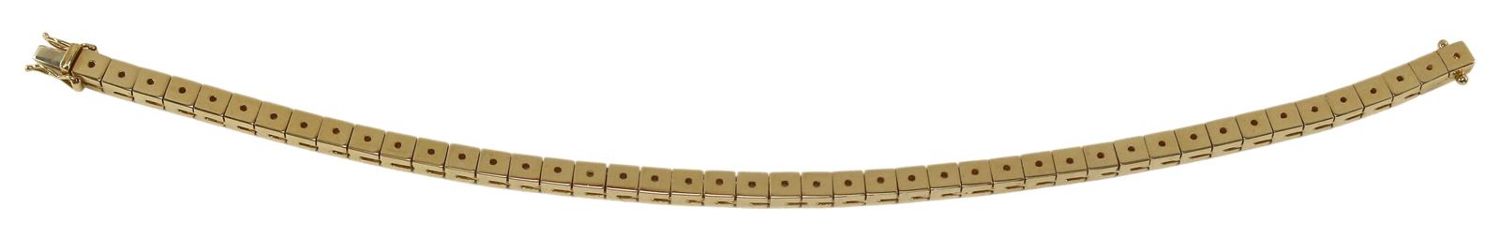 Große Abbildung Nr.1: 123-2345 Armband 750 GG Fassung.: (Schmuck, DRC Pforzheim)