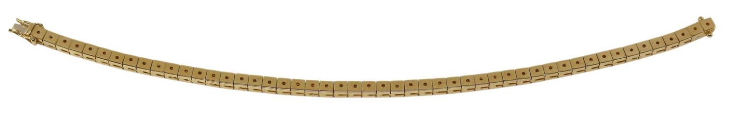 Große Abbildung Nr.1: 123-2346 Armband 750 GG Fassung.: (Schmuck, DRC Pforzheim)
