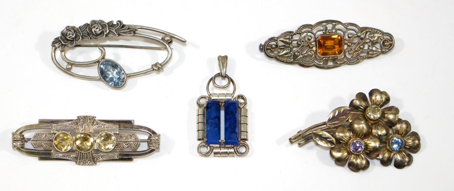 Große Abbildung Nr.1: 123-2369 Art Deco Schmuck: (Schmuck, Pforzheim)