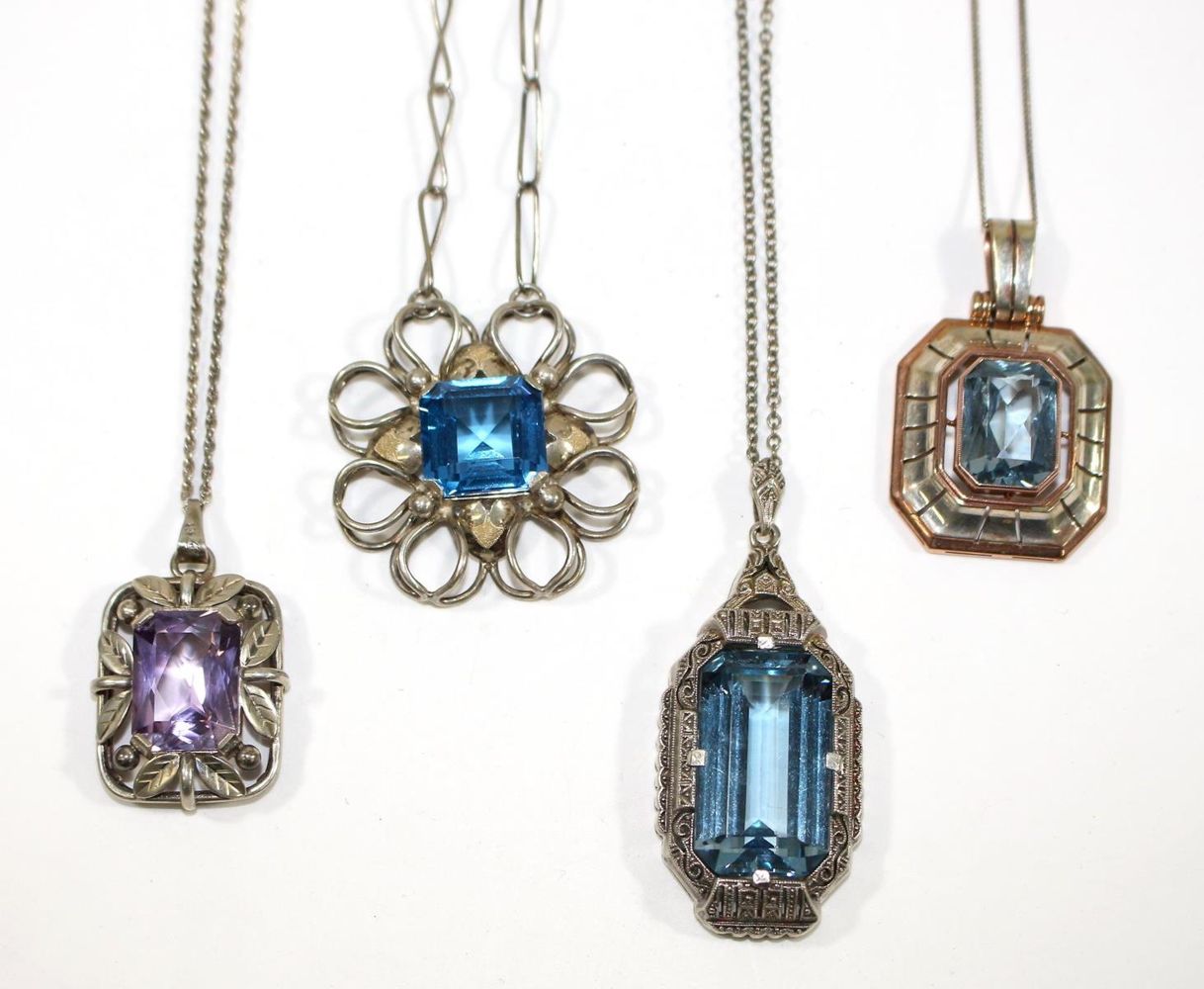 Große Abbildung Nr.2: 123-2369 Art Deco Schmuck: (Schmuck, Pforzheim)