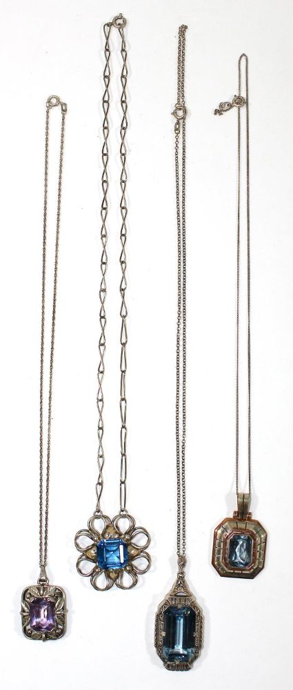 Große Abbildung Nr.3: 123-2369 Art Deco Schmuck: (Schmuck, Pforzheim)