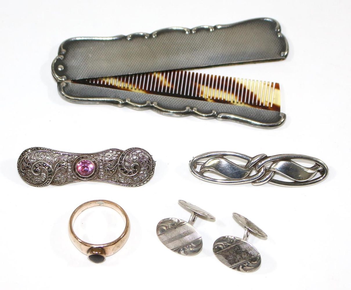 Große Abbildung Nr.1: 123-2371 Kleine Schmucksammlung.: (Schmuck, Pforzheim)