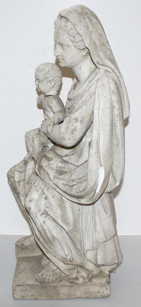 Große Abbildung Nr.3: 123-2459 Madonna.: (Skulpturen - Plastiken)
