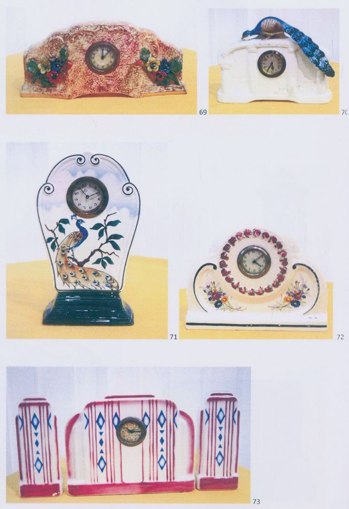 Große Abbildung Nr.15: 123-2471 Art Deco, Belgien.: (Uhren)