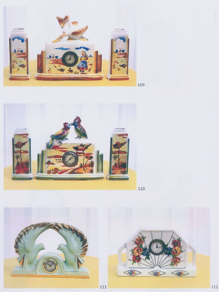 Große Abbildung Nr.23: 123-2471 Art Deco, Belgien.: (Uhren)