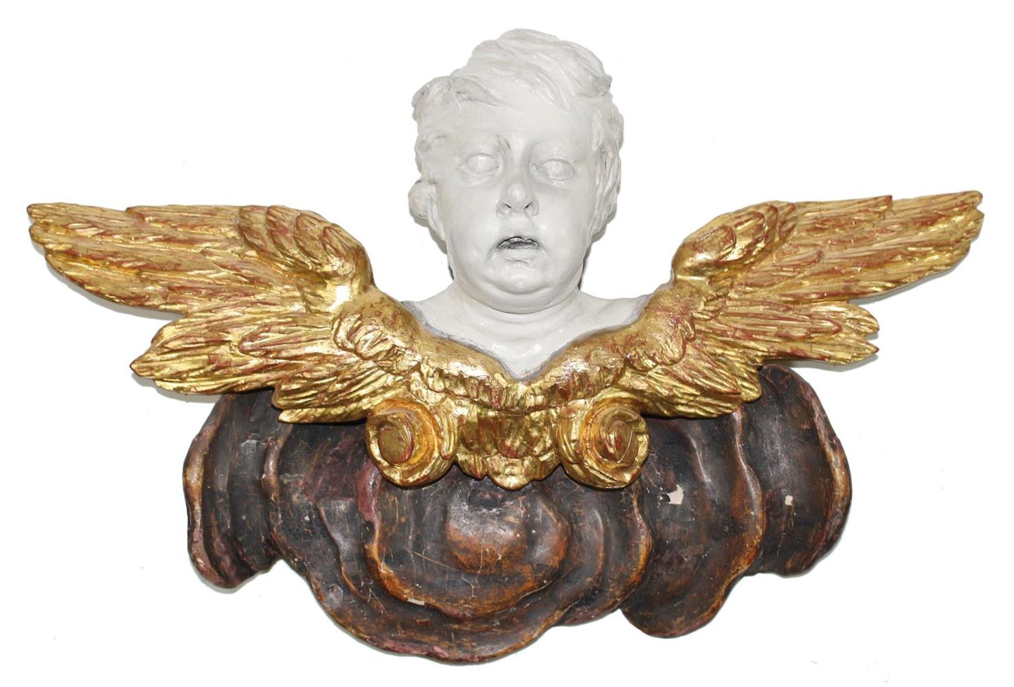 Große Abbildung Nr.1: 123-2481 Barockputto.: (Volkskunst, Religiöse Volkskunst)