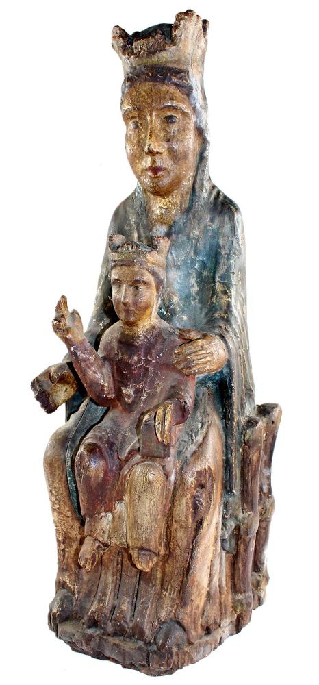 Große Abbildung Nr.1: 123-2487 Madonna.: (Volkskunst, Religiöse Volkskunst)