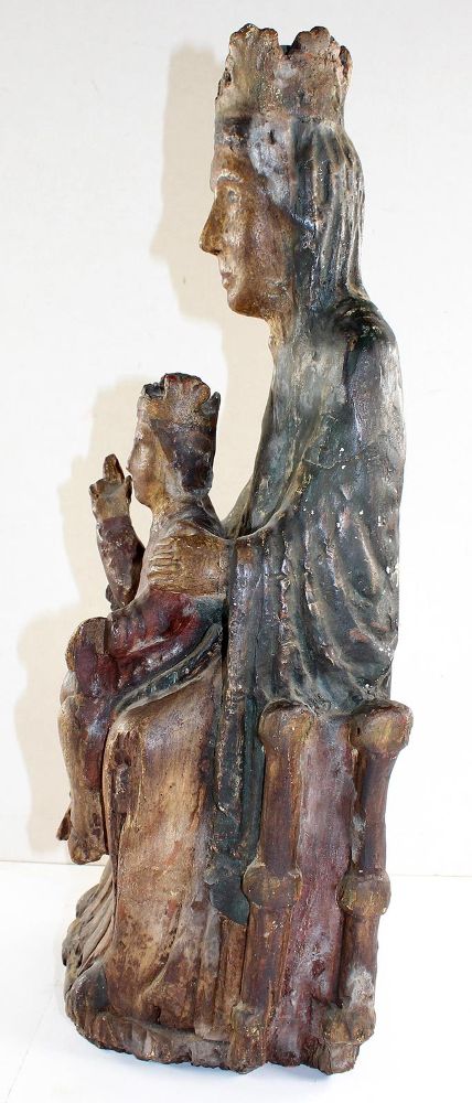 Große Abbildung Nr.2: 123-2487 Madonna.: (Volkskunst, Religiöse Volkskunst)