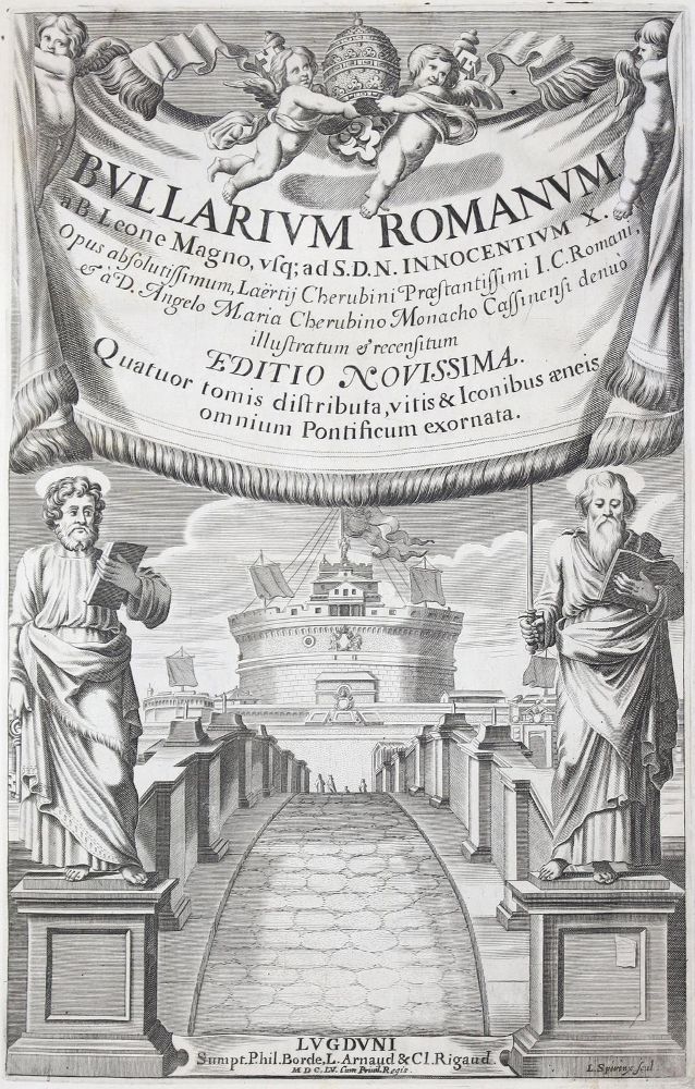 Große Abbildung Nr.1: 123-251 Magnum Bullarium Romanum,: (Alte Drucke, Handschriften und Theologie)
