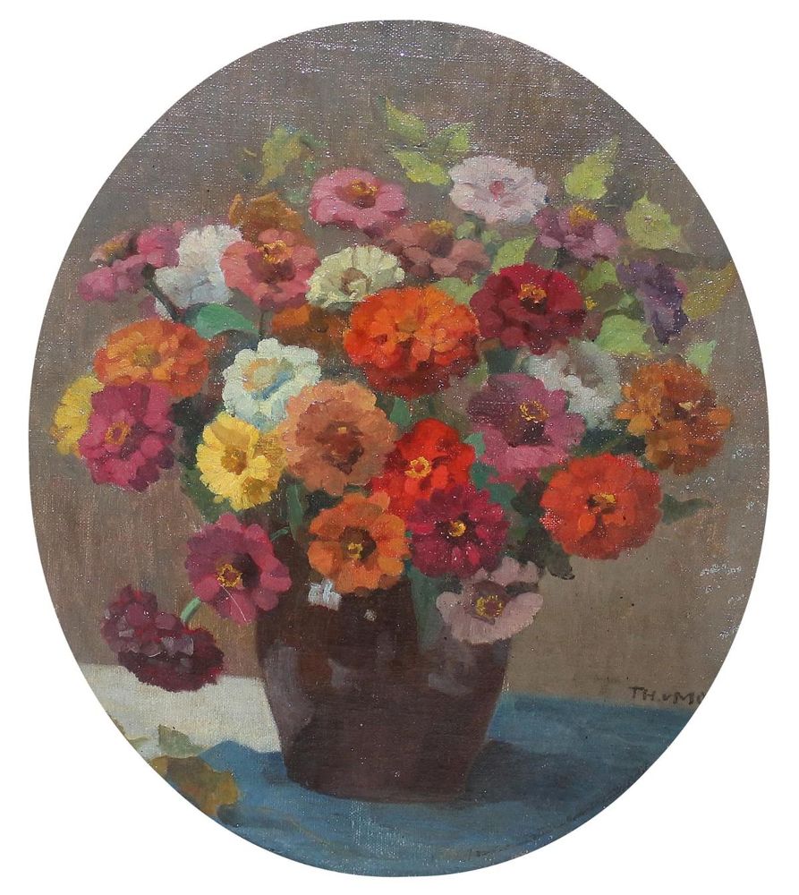 Große Abbildung Nr.2: 123-2588 Blumenstillleben.: (Varia, Botanik)