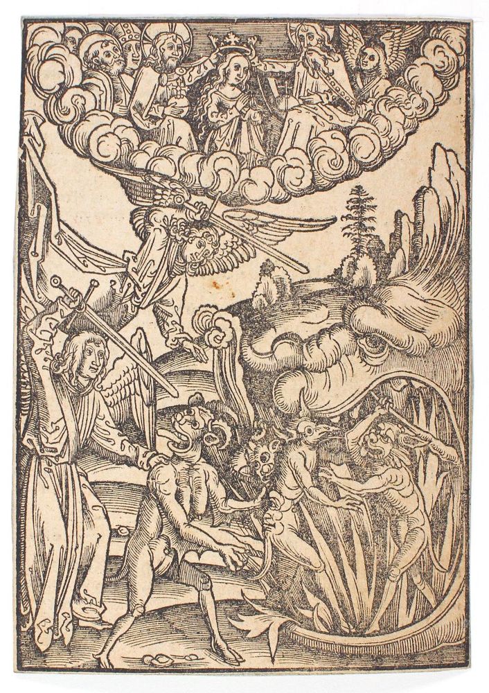 Große Abbildung Nr.1: 123-2610 Krönung der Jungfrau.: (Varia, Christliches)