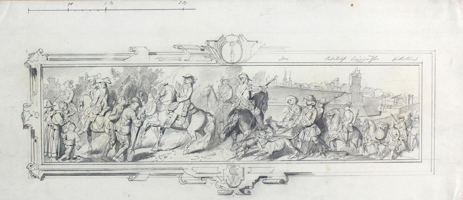 Große Abbildung Nr.1: 123-2623 Burger, Ludwig: (Varia, Jagd)