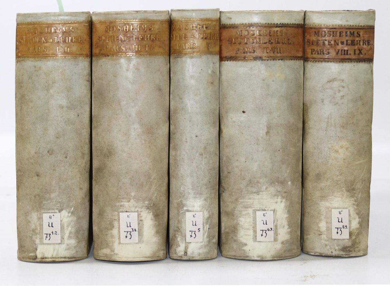 Große Abbildung Nr.2: 123-268 Mosheim,J.L. u. J.P.Miller.: (Alte Drucke, Handschriften und Theologie)