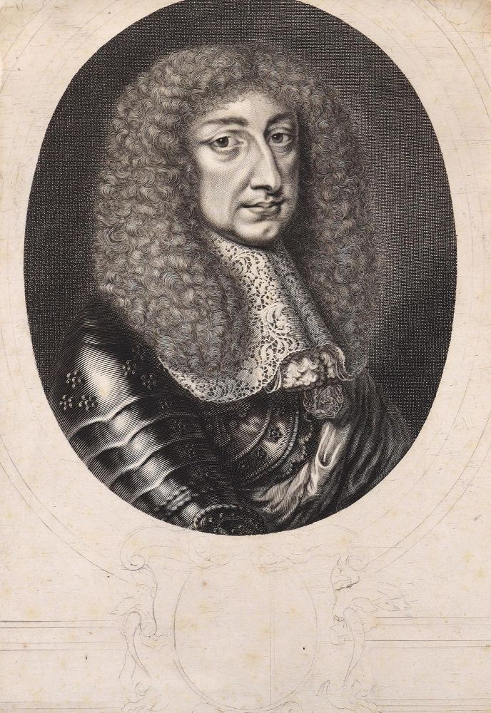 Große Abbildung Nr.1: 123-2696 Carlo Emanuele II, Herzog von Savoyen.: (Varia, Portrait)