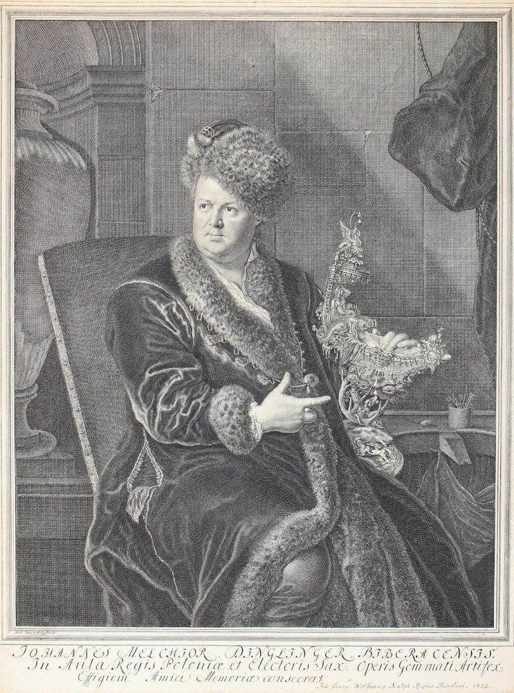 Große Abbildung Nr.1: 123-2697 Wolfgang, Johann Georg: (Varia, Portrait, Dinglinger)