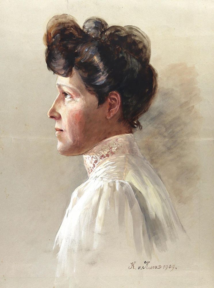 Große Abbildung Nr.1: 123-2709 Kurz zu Thurn-Goldenstein, Karoline von: (Varia, Portrait)