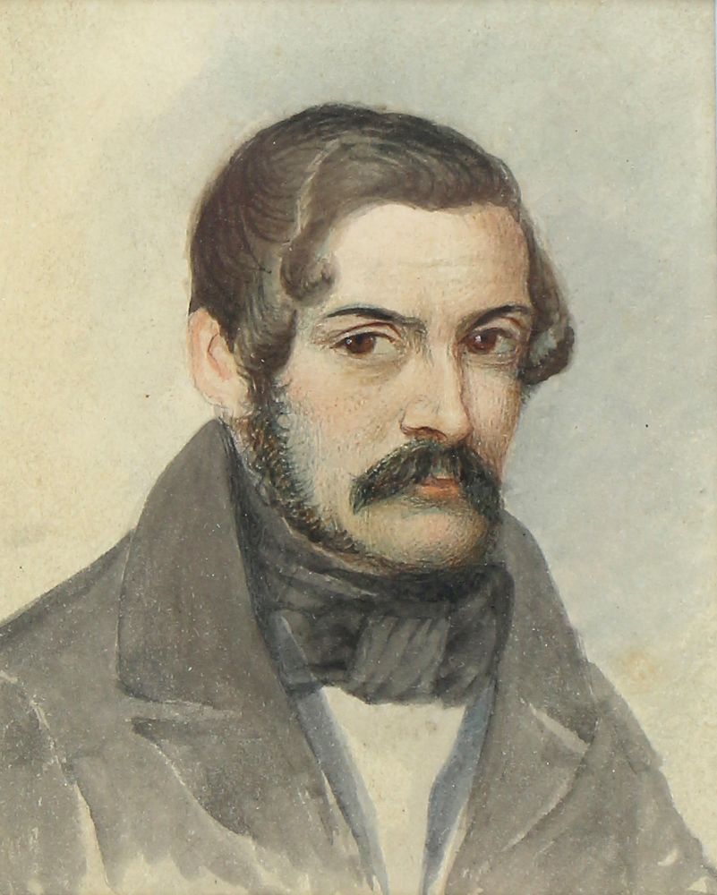 Große Abbildung Nr.1: 123-2713 Nikolaus Lenau, eigentl. Niembsch Edler von Strehlenau: (Varia, Portrait)