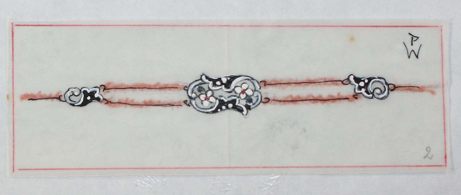 Große Abbildung Nr.5: 123-2725 Wörner, Paul: (Varia, Schmuck, Pforzheim)