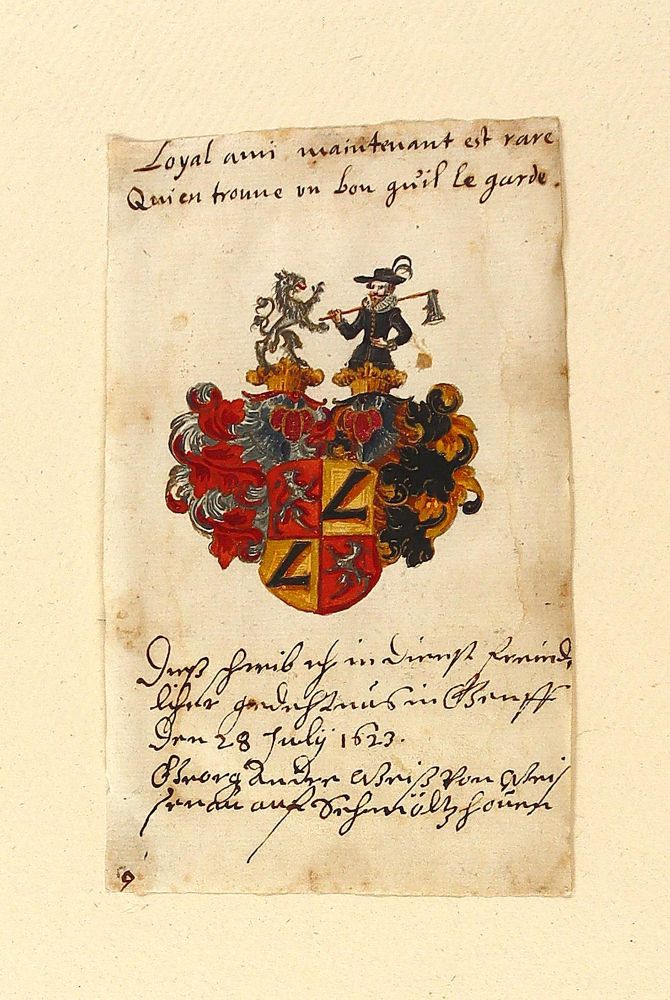 Große Abbildung Nr.1: 123-2728 Stammbuchblätter.: (Varia)