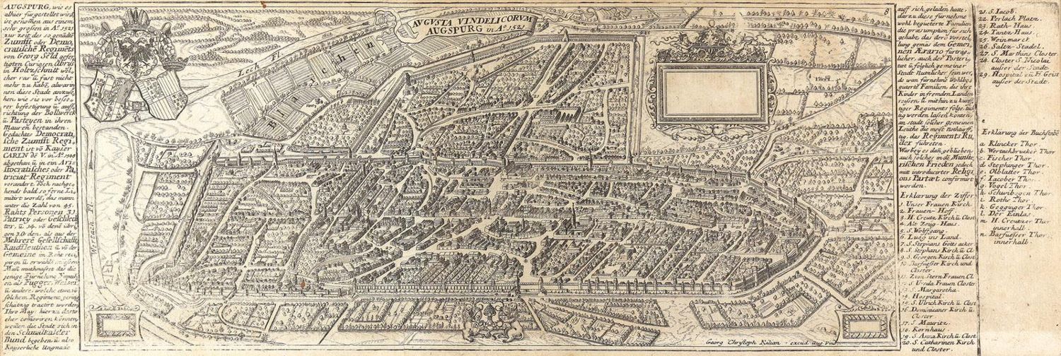 Große Abbildung Nr.1: 123-2747 Augsburg.: (Deutschland)
