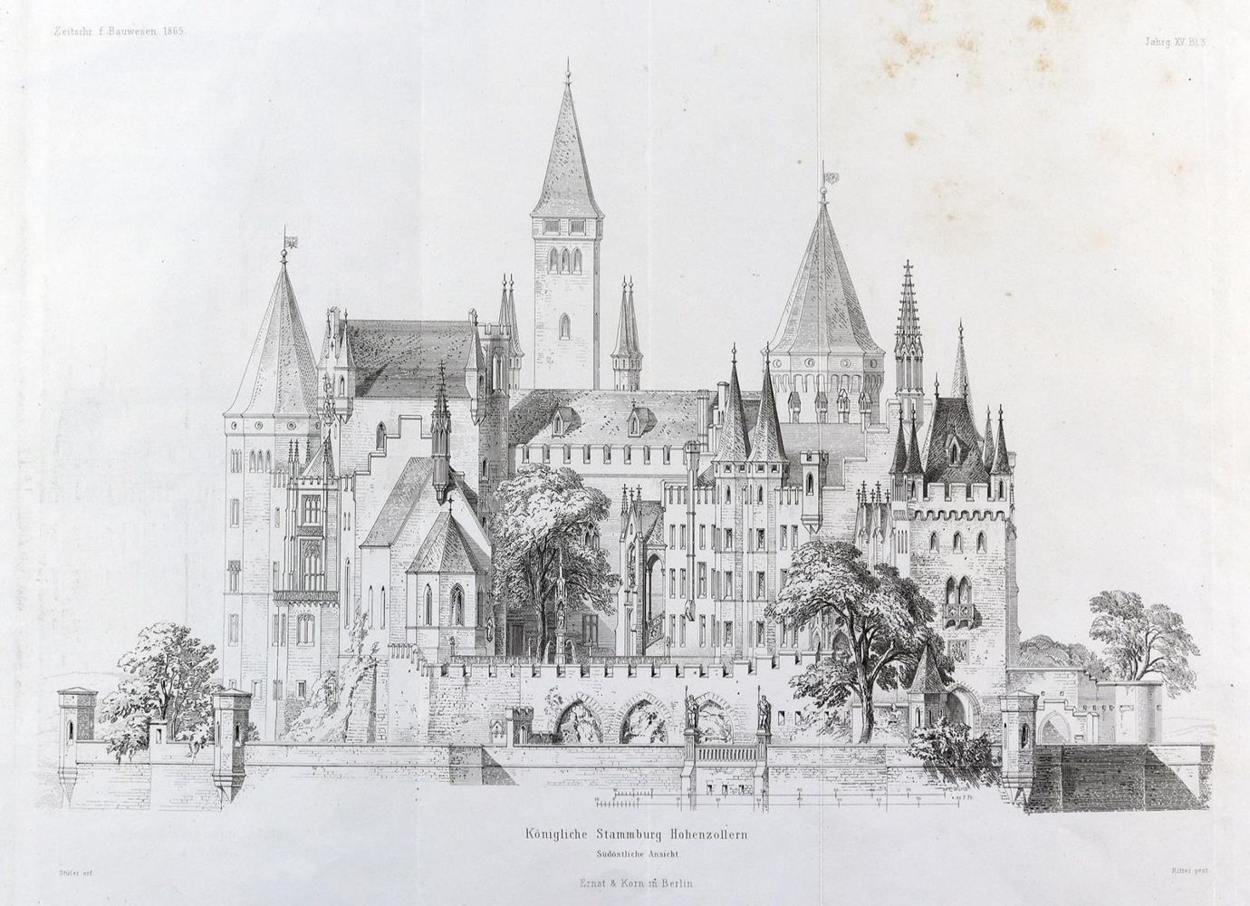 Große Abbildung Nr.3: 123-2785 Hechingen.: (Deutschland)