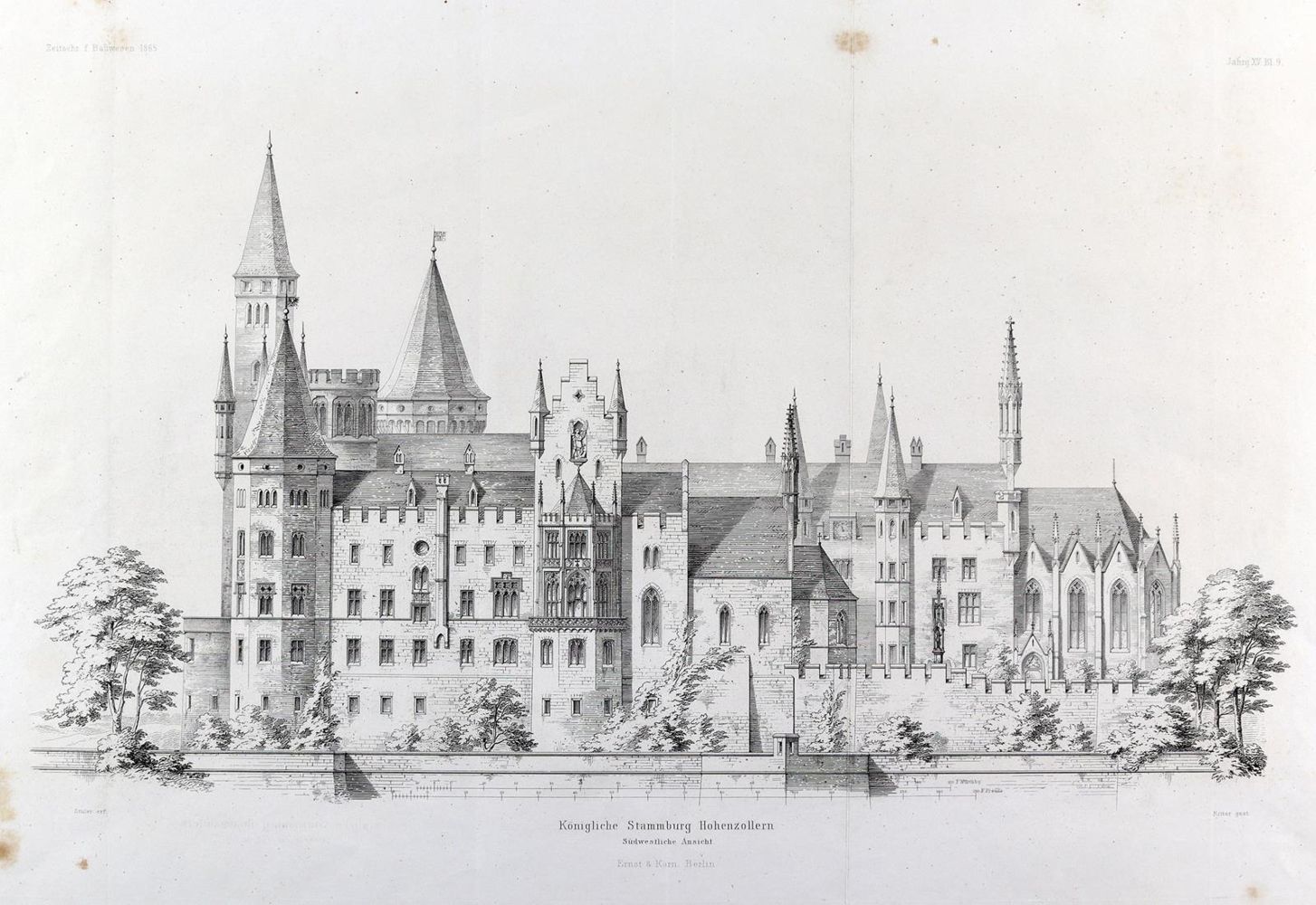 Große Abbildung Nr.4: 123-2785 Hechingen.: (Deutschland)