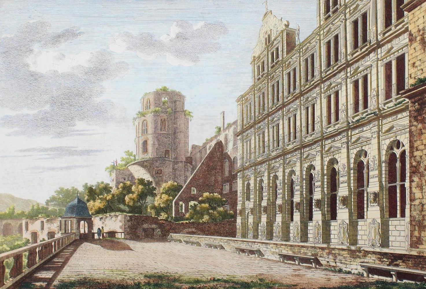 Große Abbildung Nr.3: 123-2787 Heidelberg.: (Deutschland)