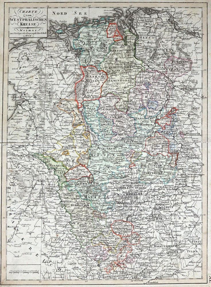 Große Abbildung Nr.1: 123-2791 Herzogthümer und Grafschaften.: (Deutschland)