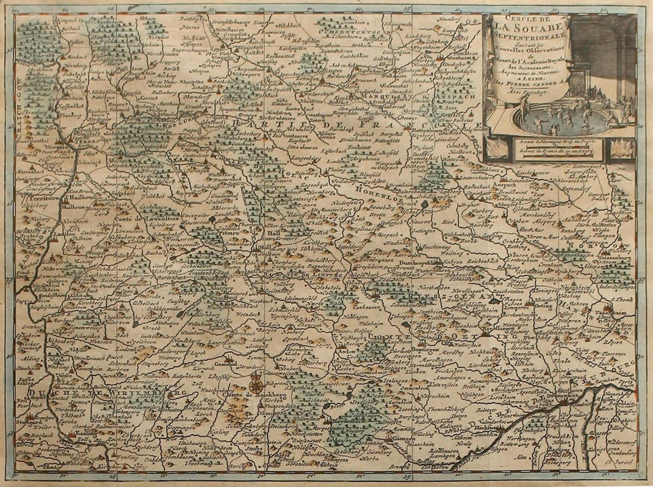 Große Abbildung Nr.1: 123-2828 Schwaben.: (Deutschland)