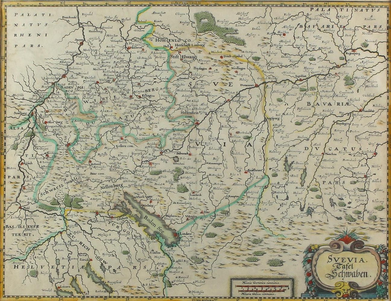 Große Abbildung Nr.2: 123-2828 Schwaben.: (Deutschland)