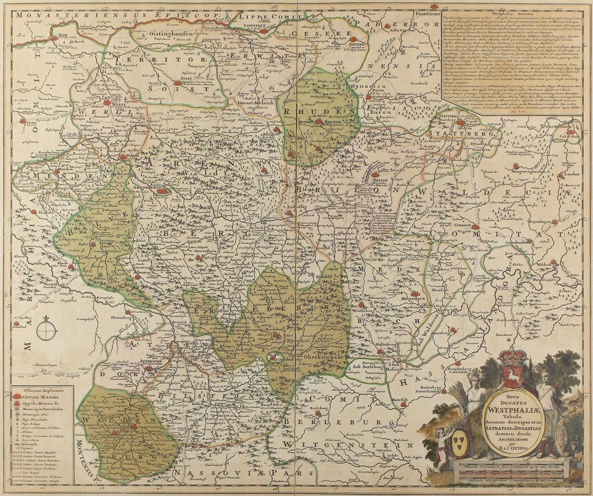 Große Abbildung Nr.1: 123-2840 Westfalen.: (Deutschland)