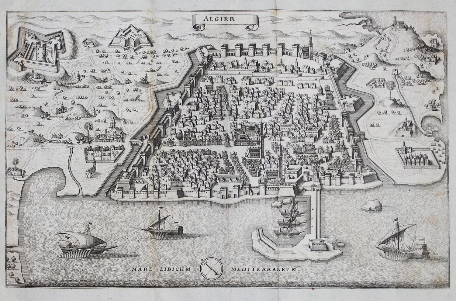 Große Abbildung Nr.1: 123-2851 Algier.: (Ausland, Afrika)