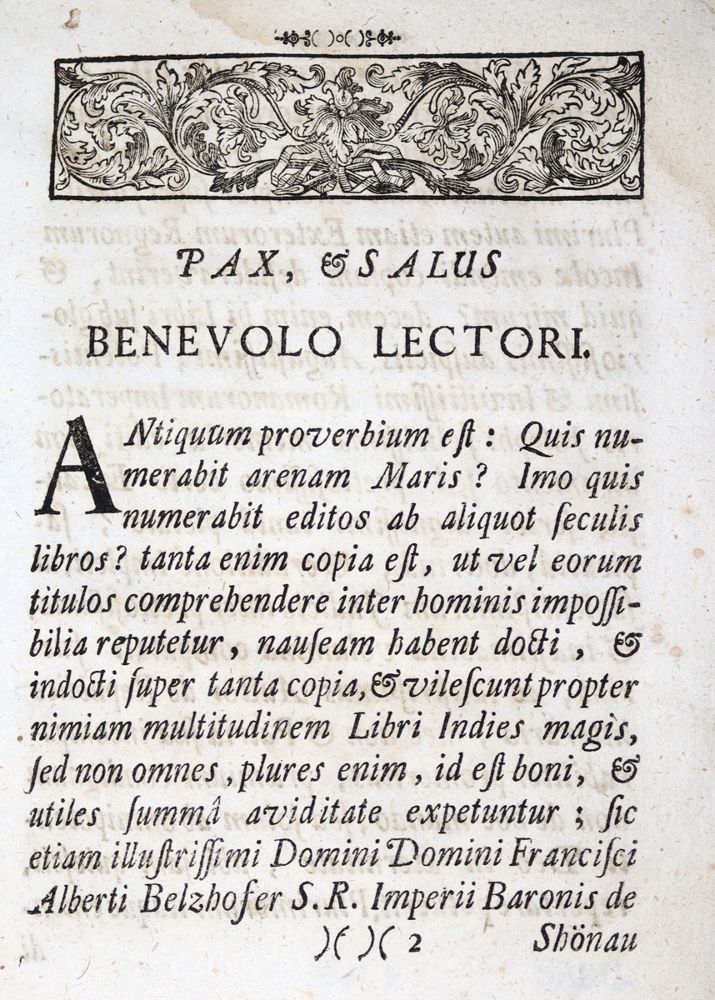 Große Abbildung Nr.1: 123-286 Pelzhoffer,F.A.: (Alte Drucke, Handschriften und Theologie)