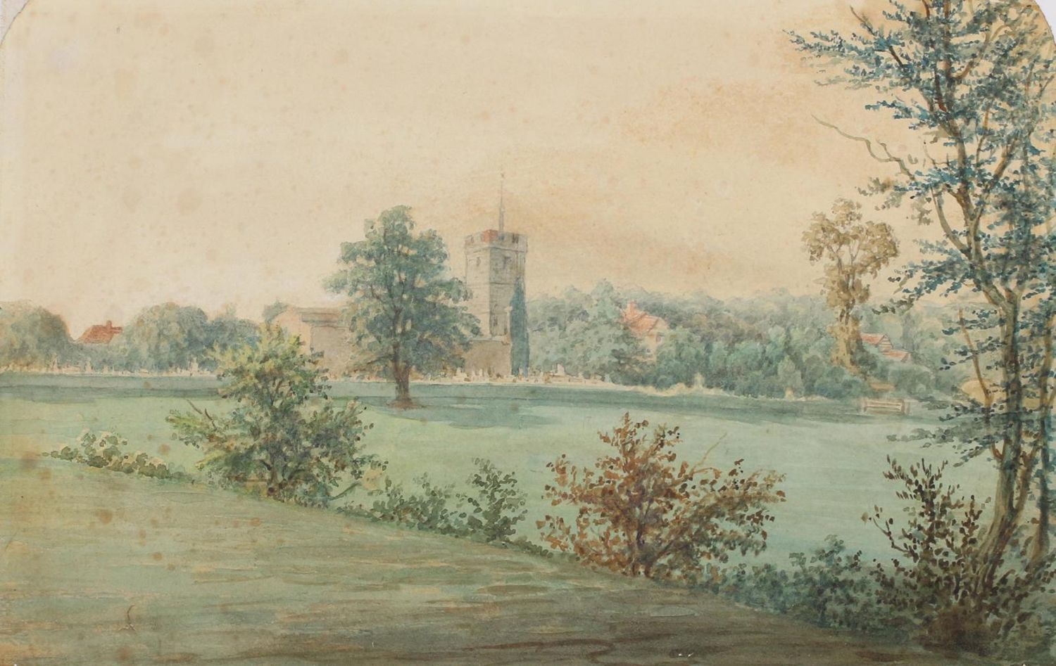 Große Abbildung Nr.1: 123-2894 Aquarelle: (Ausland, Grossbritannien)