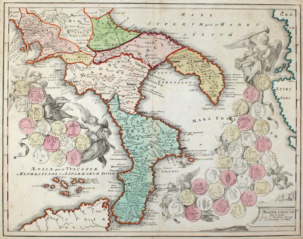 Große Abbildung Nr.2: 123-2932 Konvolut: (Ausland, Italien)