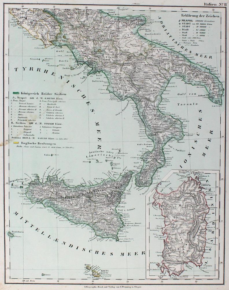 Große Abbildung Nr.3: 123-2932 Konvolut: (Ausland, Italien)