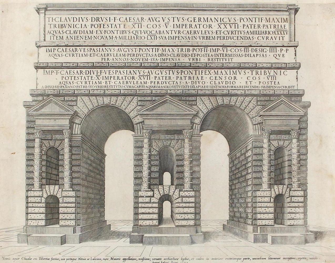 Große Abbildung Nr.1: 123-2934 Lafréry, Antonio: (Ausland, Italien)