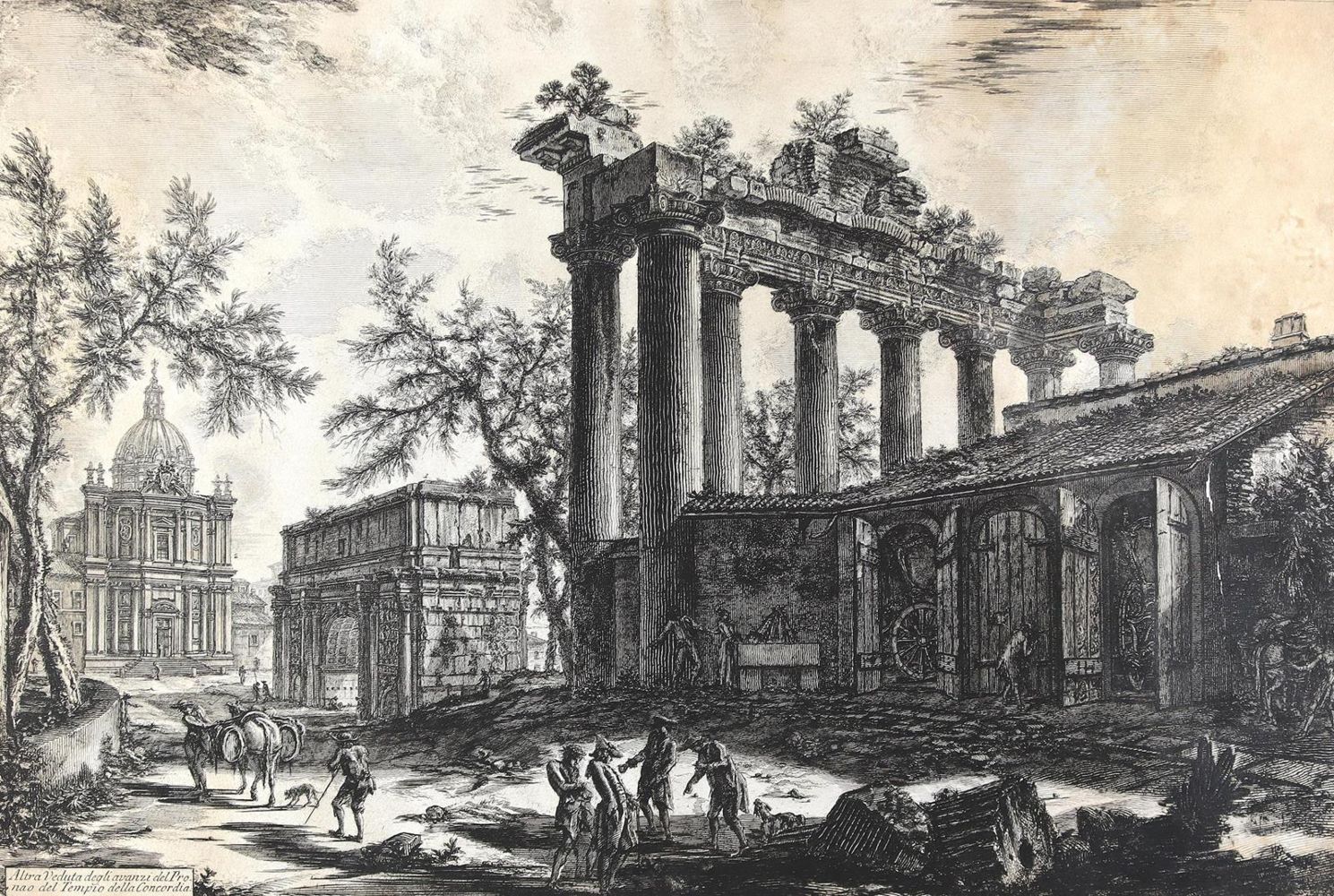 Große Abbildung Nr.1: 123-2949 Piranesi, Giovanni Battista: (Ausland, Italien, Rom)