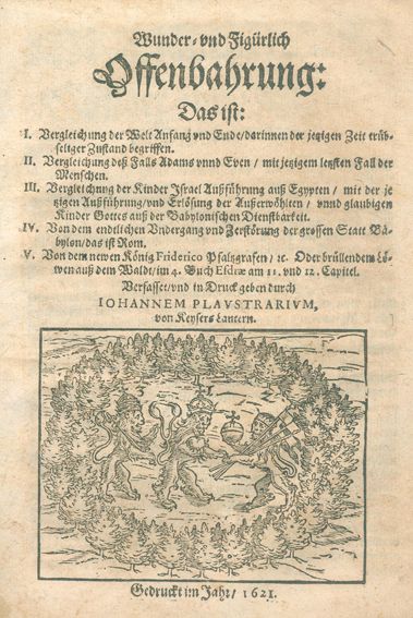 Große Abbildung Nr.2: 123-296 Plaustrarius,J. (d.i. J.Wagner).: (Alte Drucke, Handschriften und Theologie)