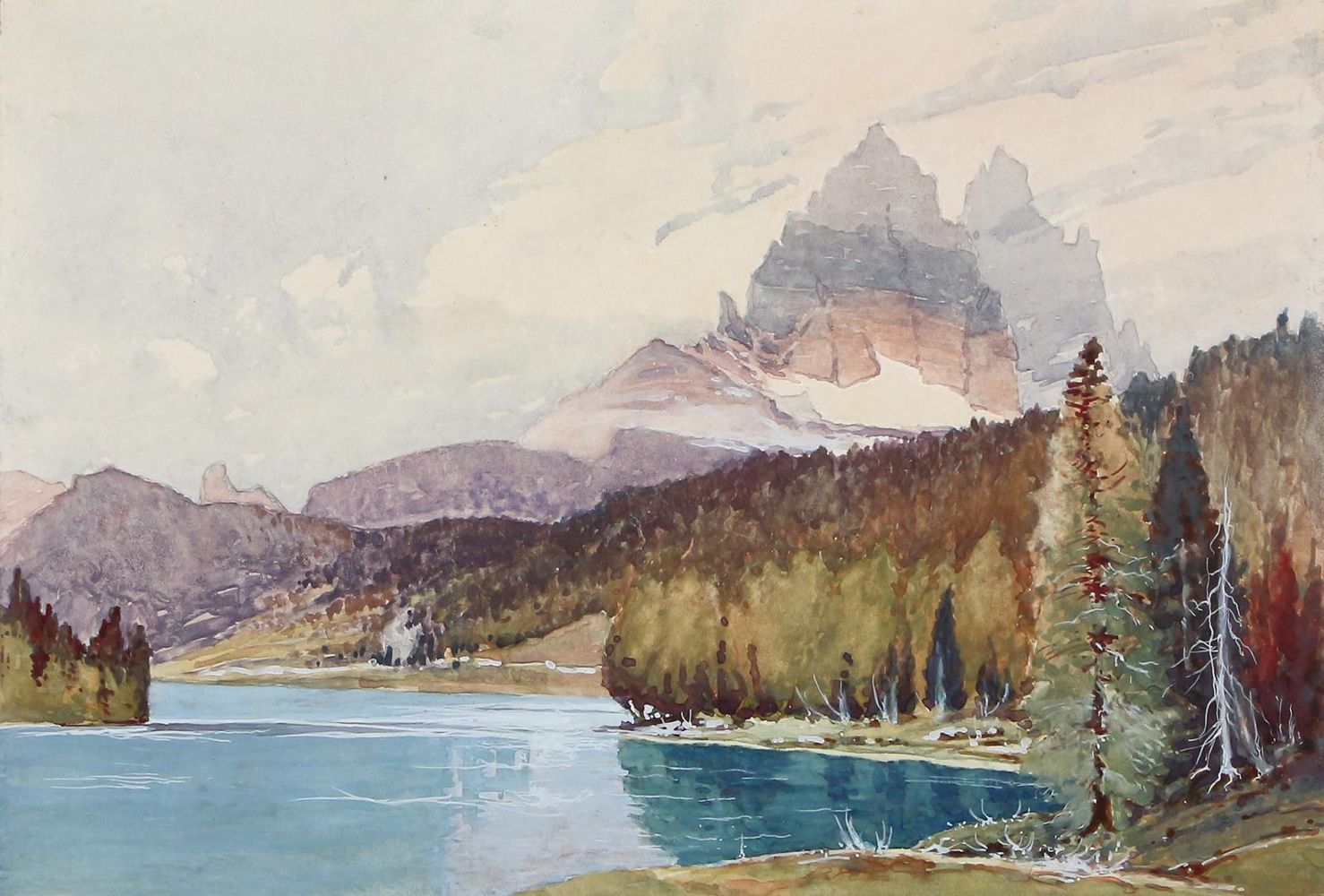 Große Abbildung Nr.1: 123-2971 Alpen.: (Ausland, Österreich, Italien)