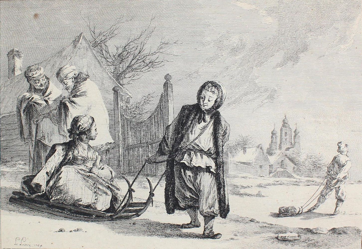 Große Abbildung Nr.1: 123-2993 Le Prince, Jean-Baptiste: (Ausland, Russland)